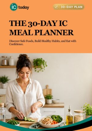 The 30-Day IC Meal Planner | Build Healthy Eating Habits with Confidence