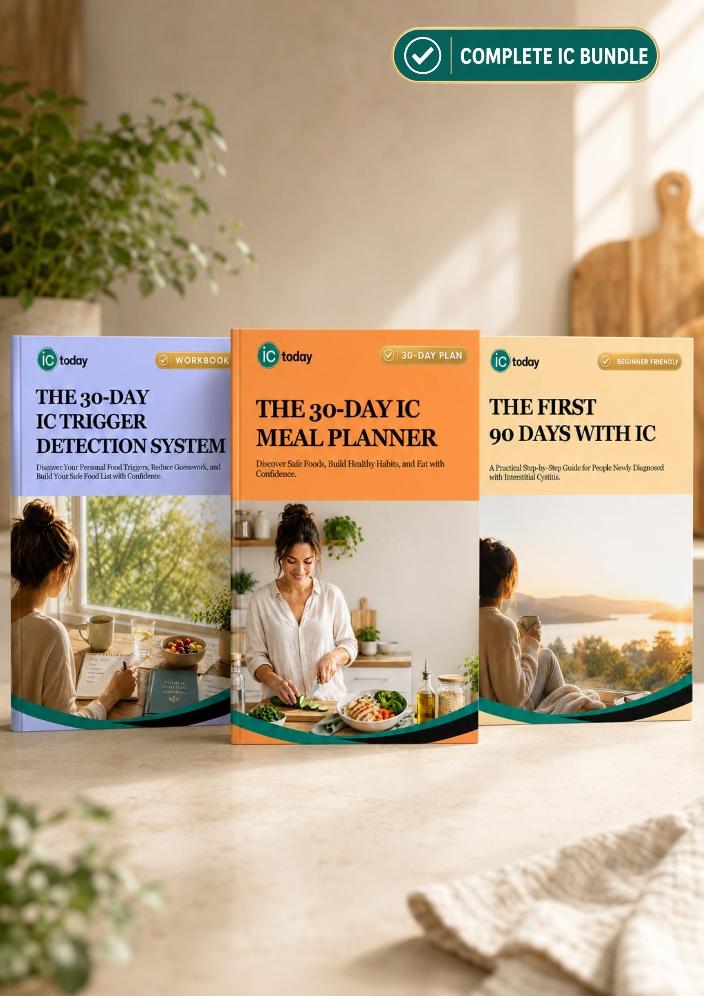 The Complete IC Confidence Bundle | Understand IC, Plan Supportive Meals, and Identify Your Personal Triggers