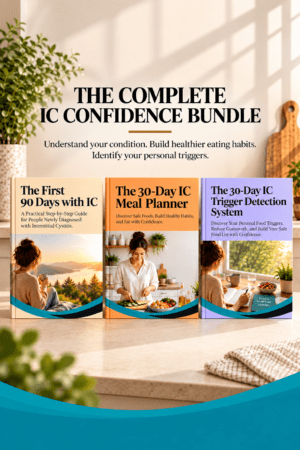 The Complete IC Confidence Bundle | Understand IC, Plan Supportive Meals, and Identify Your Personal Triggers