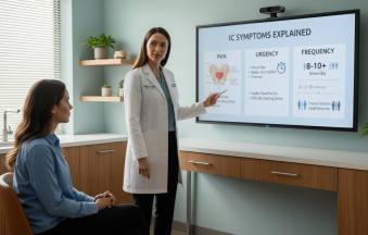 interstitial cystitis symptoms pain urgency frequency bladder discomfort diagram